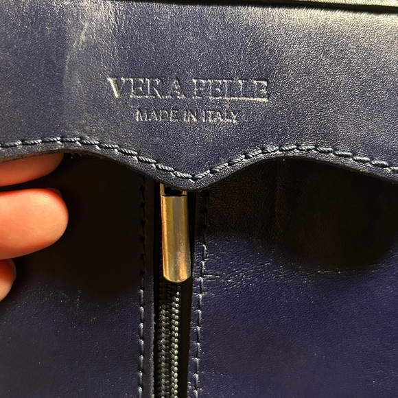 The Sak Midnight Blue Leather Crossbody Bag - Picture 3 of 5